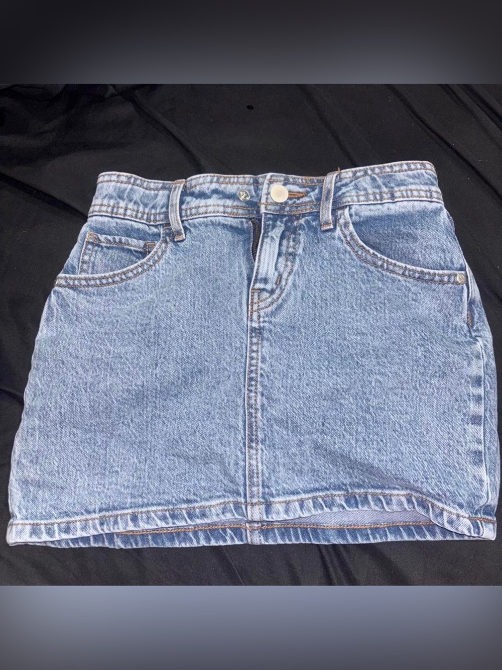 Target Light Blue Denim Mini Skirt